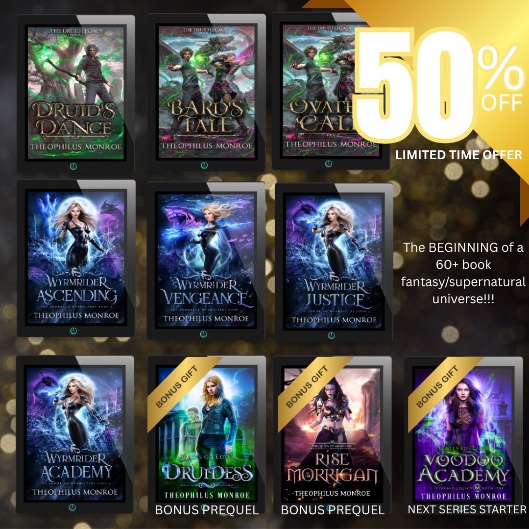 Druids, Dragons, and Demigods (E-BOOK MEGA-BUNDLE!)