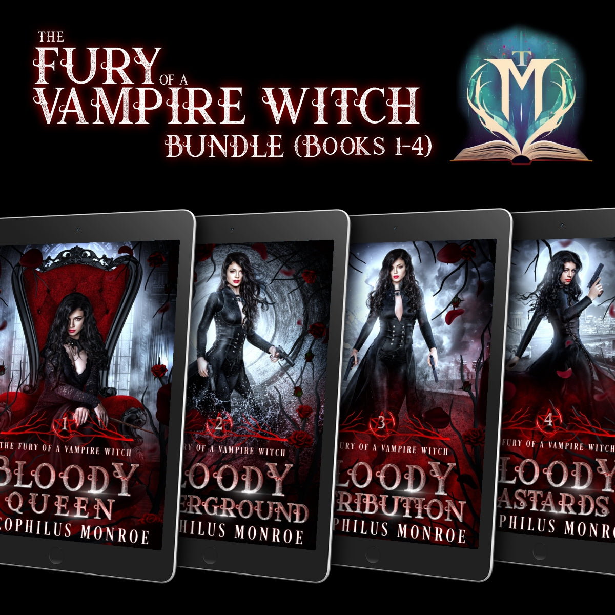 The Fury of a Vampire Witch E-Book Bundle (Books 1-4)