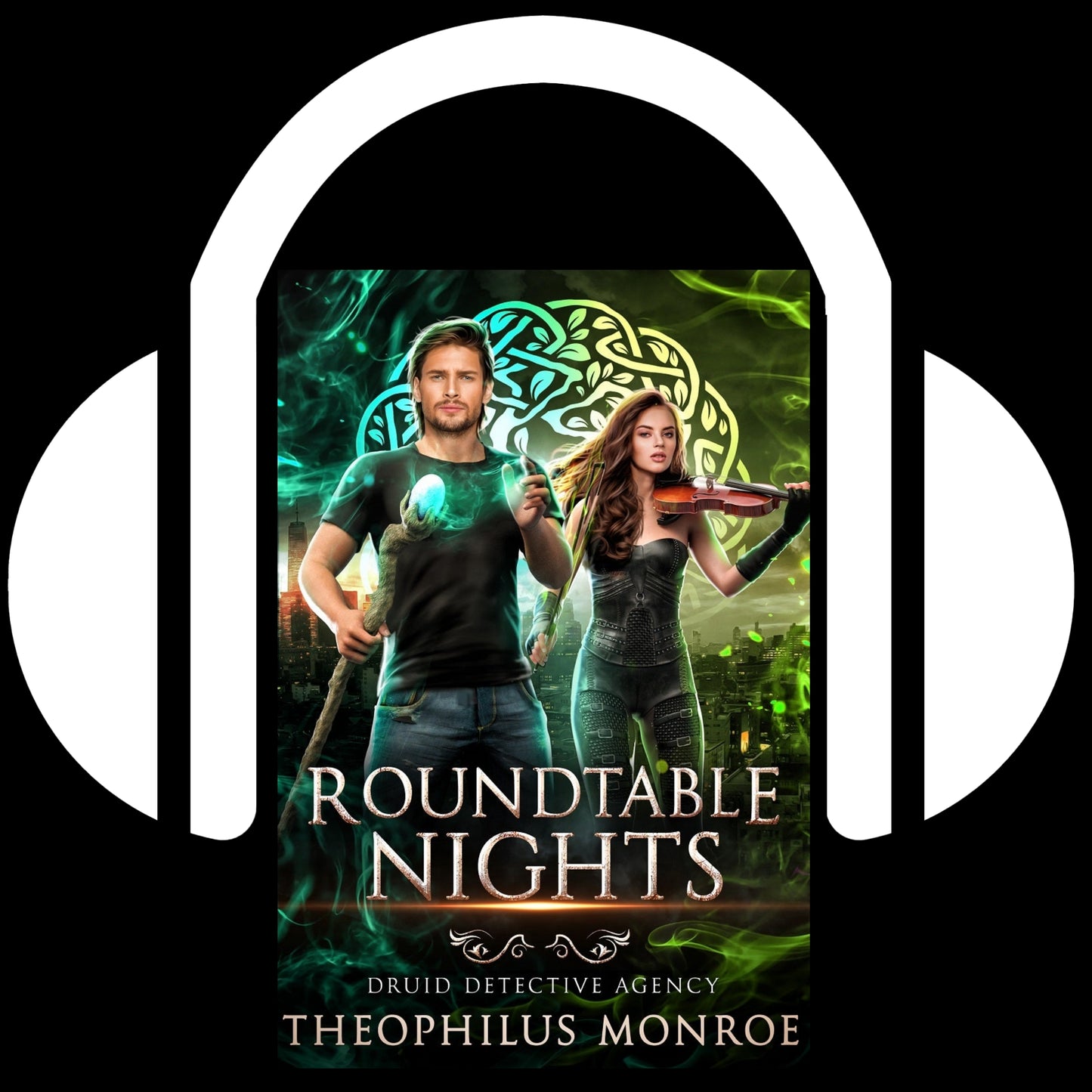 Roundtable Nights (Druid Detective Agency #2) Audiobook
