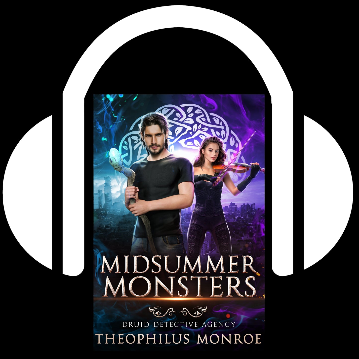 Midsummer Monsters (Druid Detective Agency #4) Audiobook