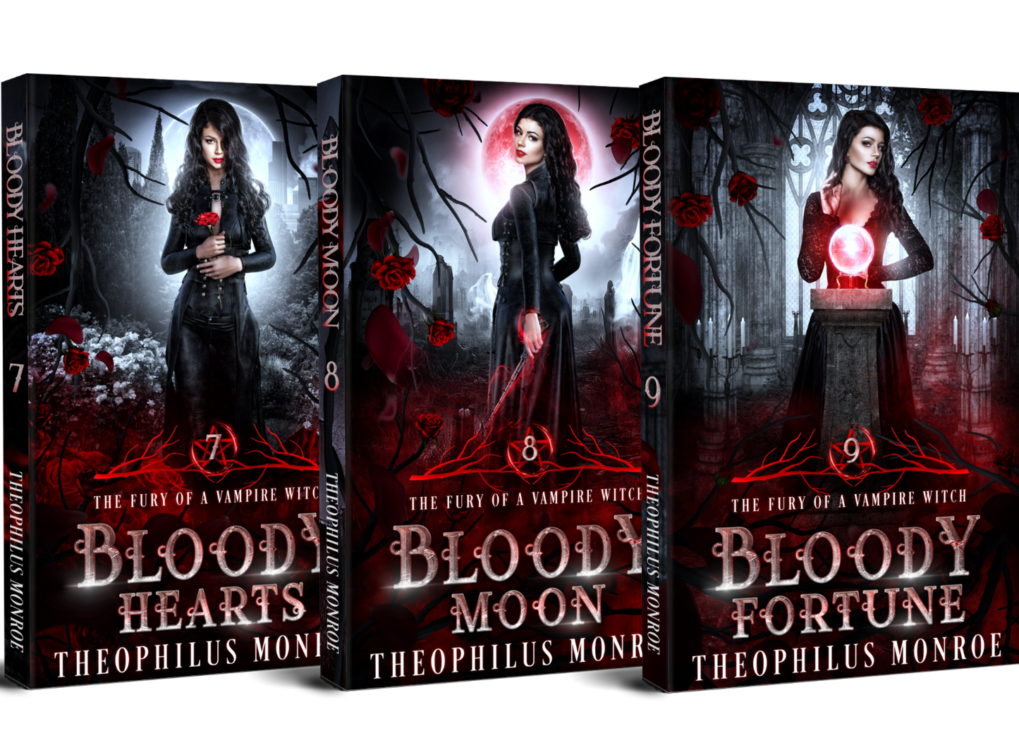 The Fury of a Vampire Witch Paperback Bundle (Books 7-10)