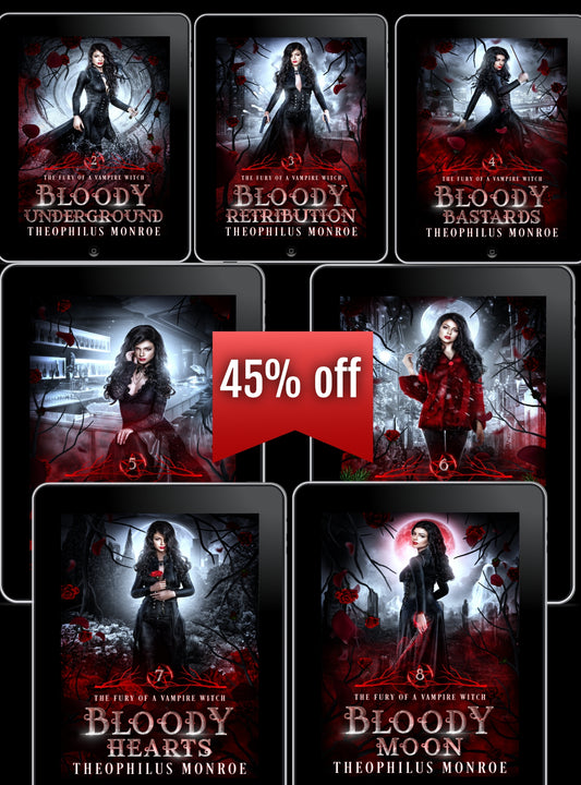 The Fury of a Vampire Witch E-Book Bundle (Books 2-8)