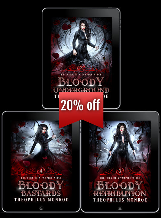 The Fury of a Vampire Witch E-Book Bundle (Books 2-4)