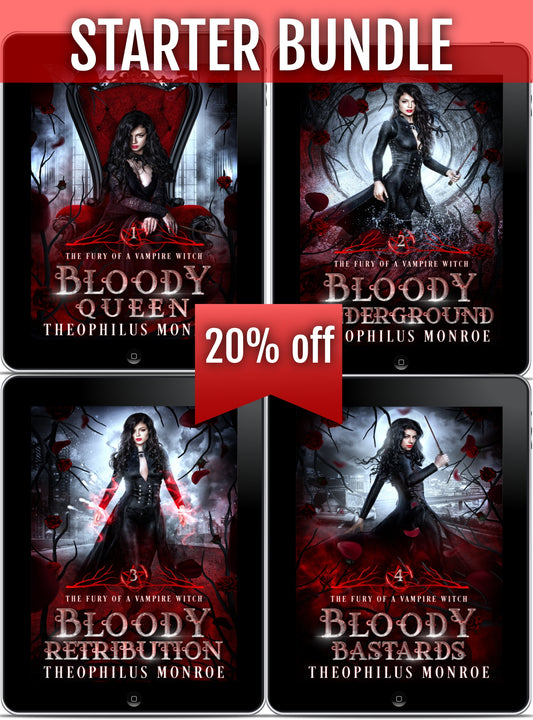 The Fury of a Vampire Witch E-Book Bundle (Books 1-4)