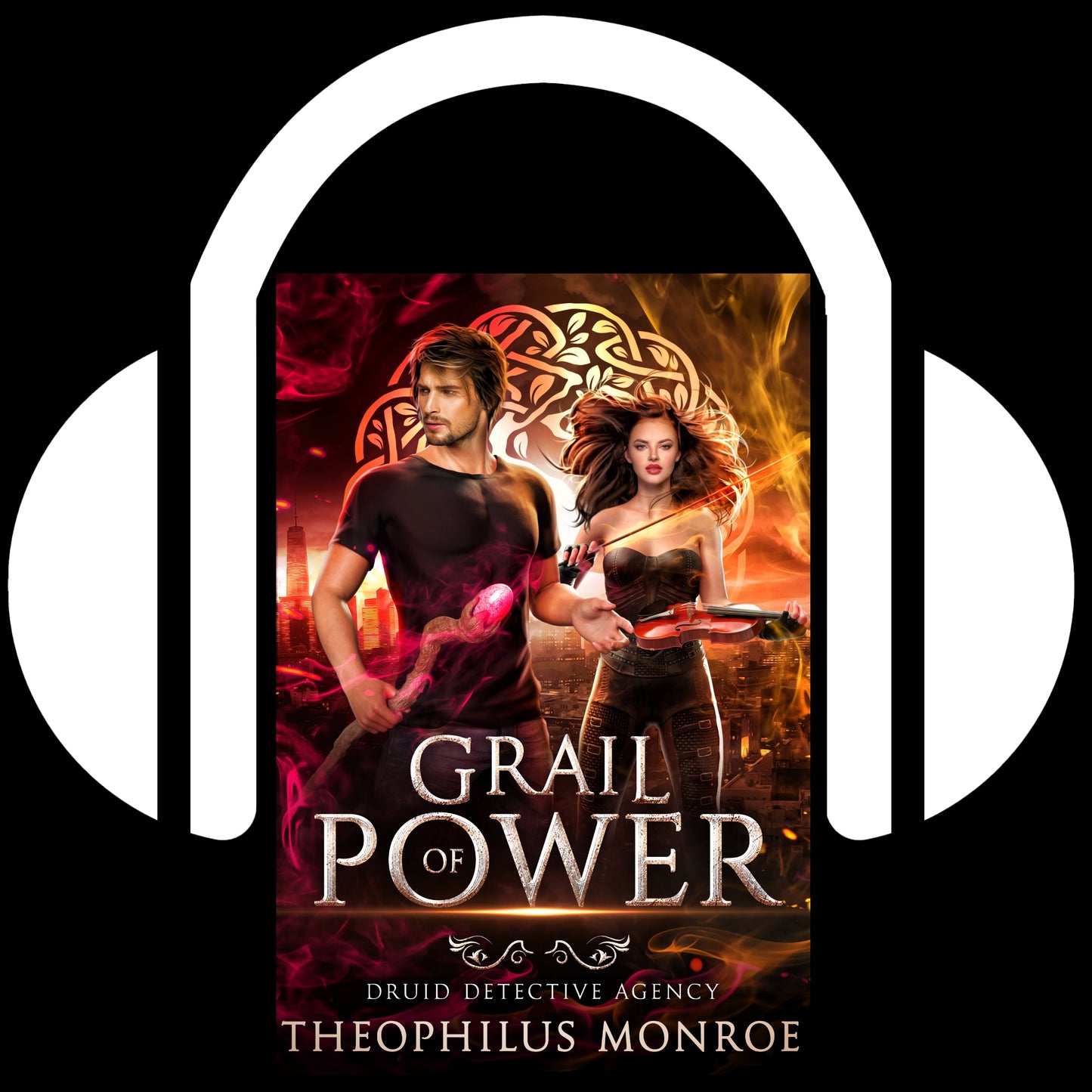 Grail of Power (Druid Detective Agency #3) Audiobook