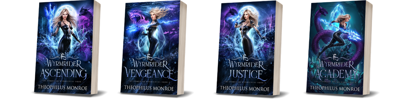 Wyrmrider Ascending, Fomorian Wyrmriders Book 1, paperback
