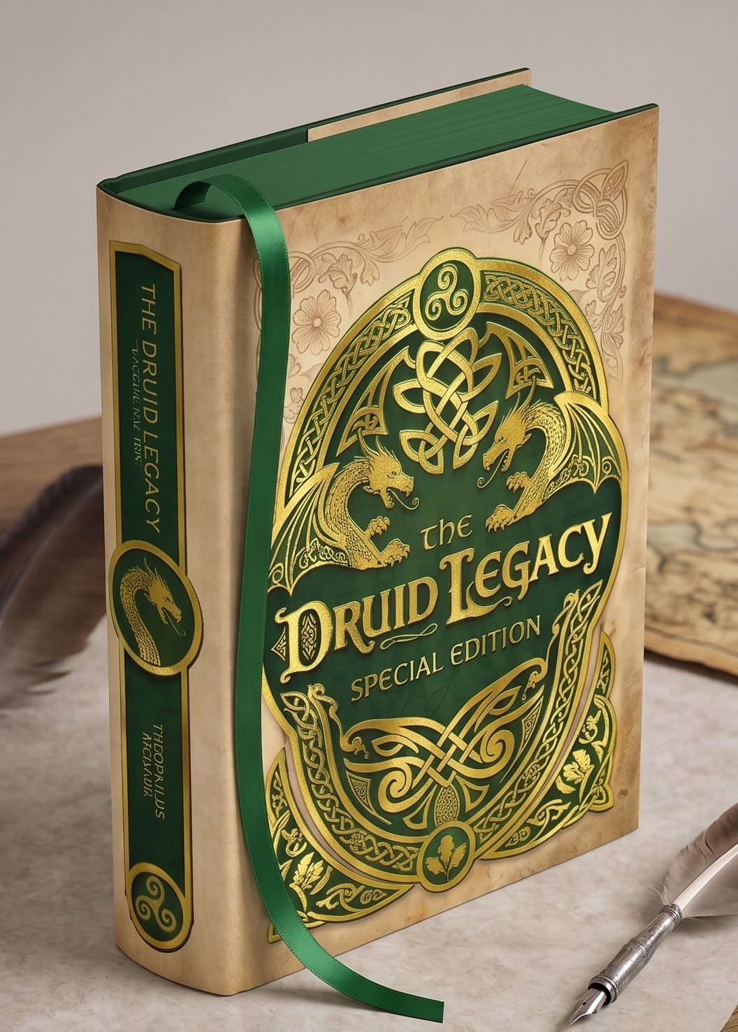 The Druid Legacy Special Edition (Books 1-3, + TWO PREQUELS) [Premium Hardcover w/ Jacket + Ribbon]