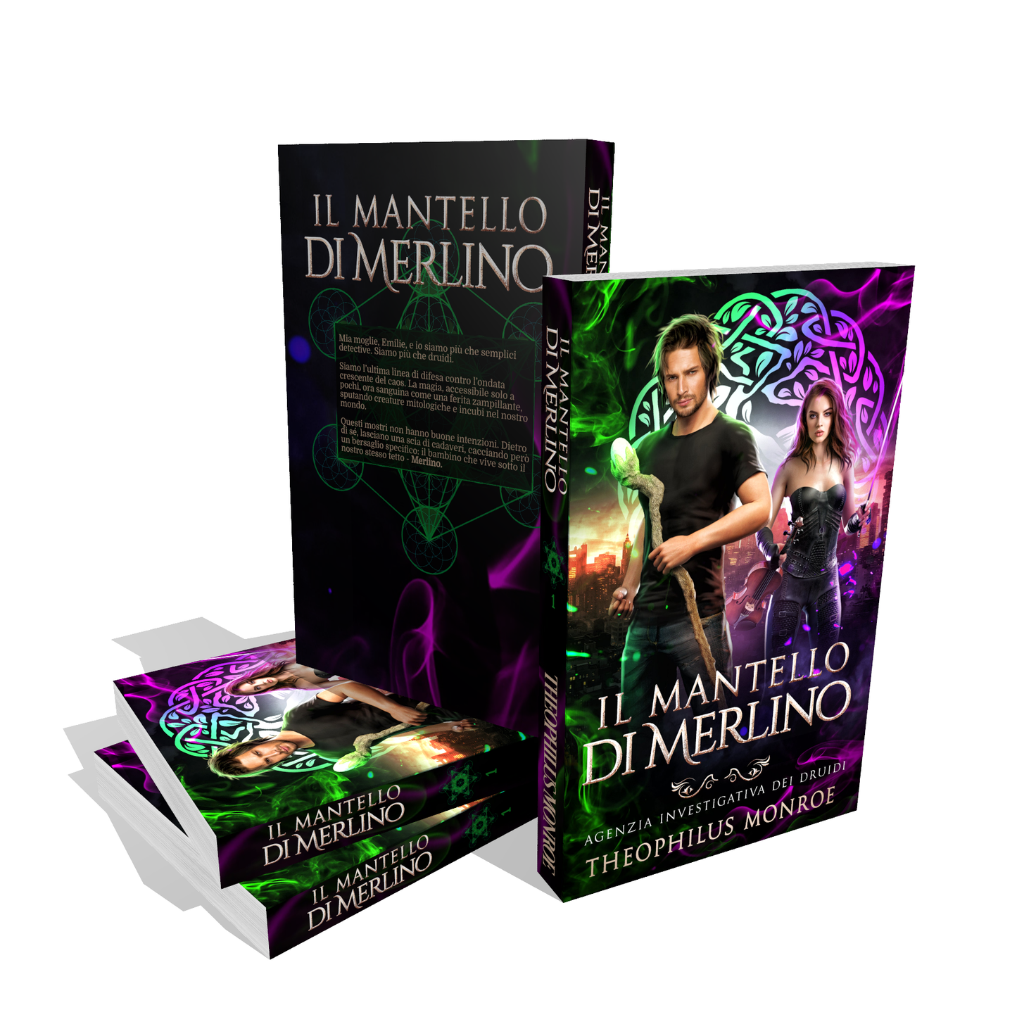 Il Mantello Di Merlino (Agenzia Investigativa Dei Druidi #1)